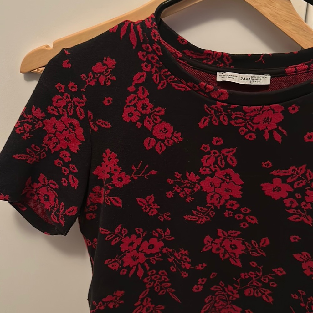 Zara peplum top